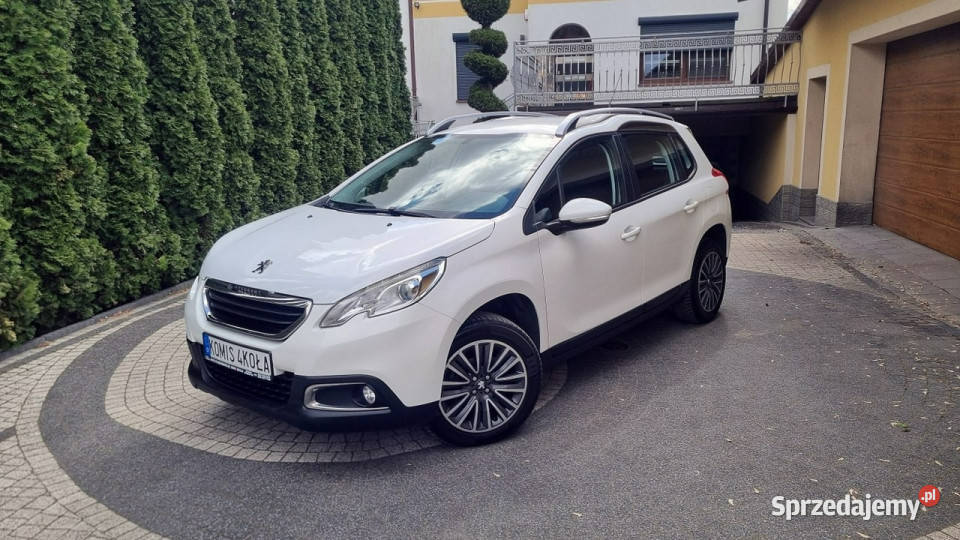 Peugeot 2008 Serwis Super Stan Klimatyzacja isofix 2008 Płońsk
