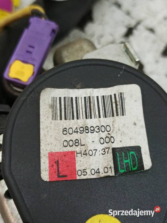 PAS BEZPIECZEŃSTWA LEWY PRZÓD KIEROWCY PLUS