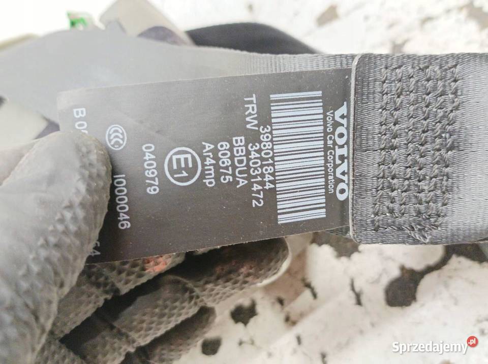 PAS BEZPIECZEŃSTWA LEWY PRAWY TYŁ KPL 39801844 osobowe