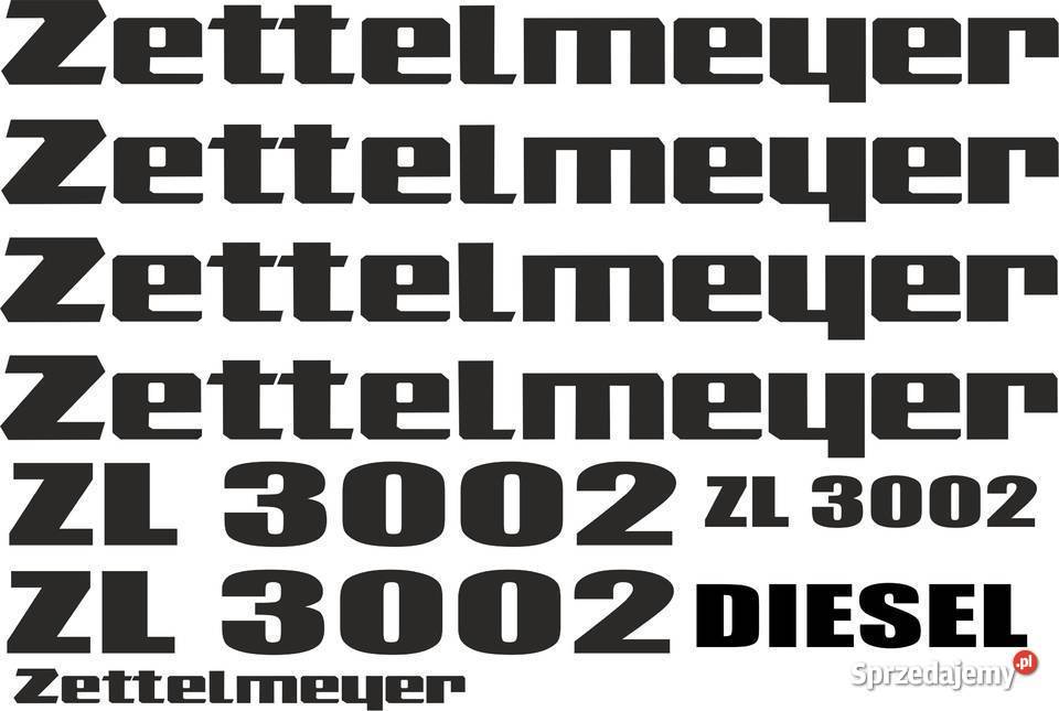 naklejki zettelmeyer zl 3002 kujawsko-pomorskie Jeżewo