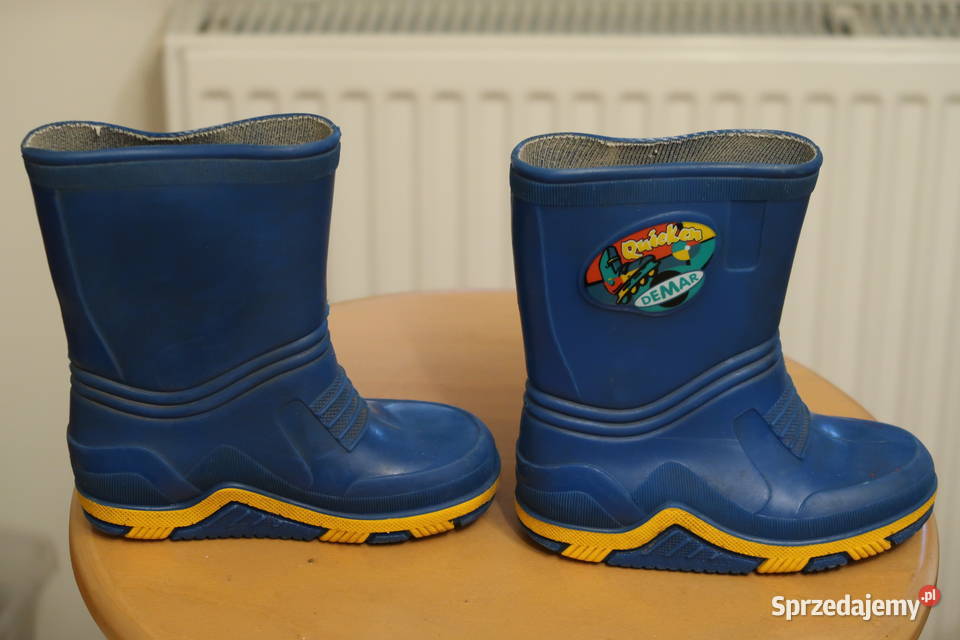 Kalosze chłopca firmy DEMAR 25 Siedlce sprzedam