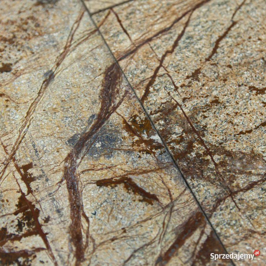 Płytki Marmurowe Rain Forest Brown 10x30x1 małopolskie