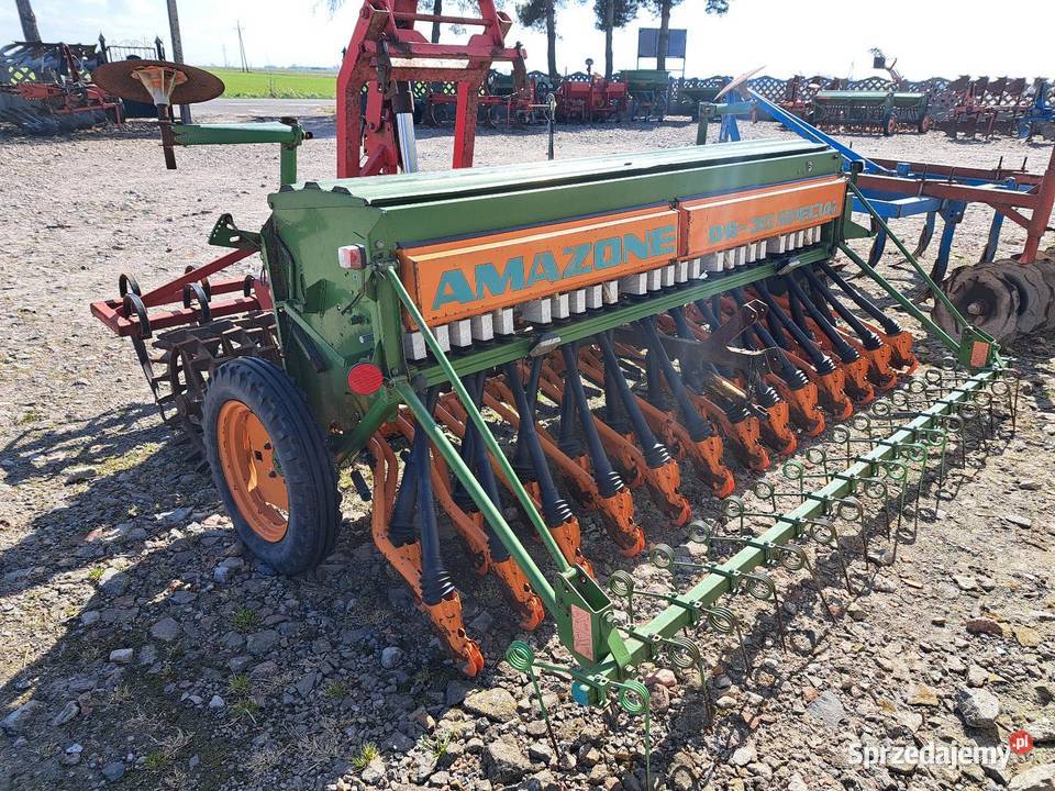 Agregat uprawowo siewny AMAZONE D7 brona re 30 Kłodawa