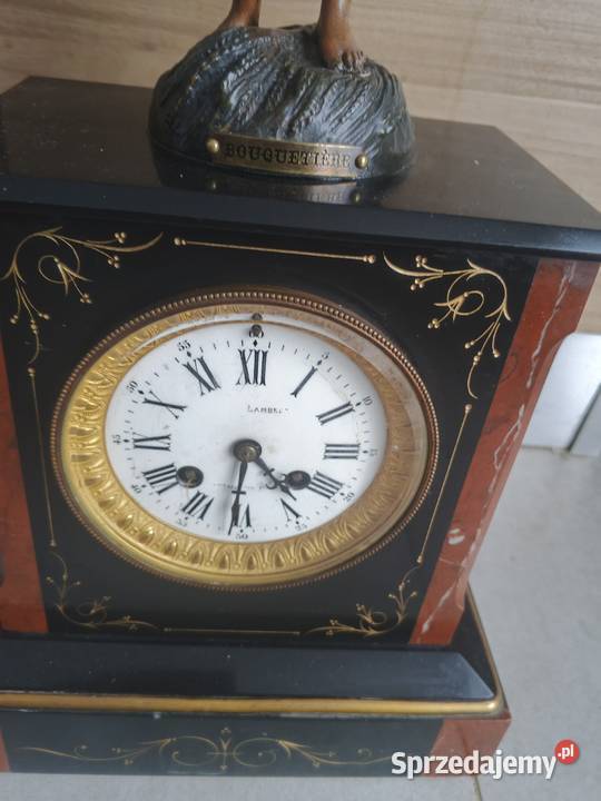 zegar kominkowy figuralny