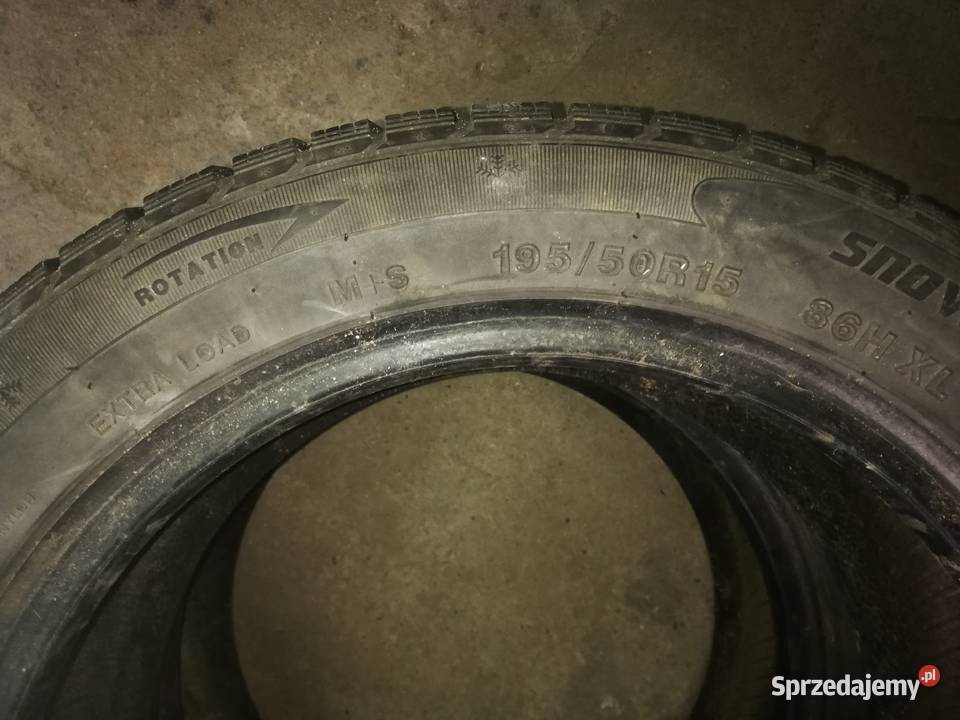 TRACEALONE SNOWAY I 19550 R15 86H XL Części Zbaków Górny