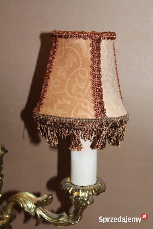 Mosiężna lampka dwuramienna 39 FiaF sprzedam