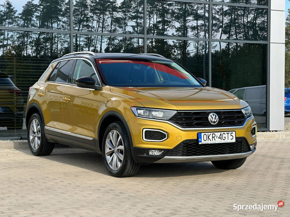 Volkswagen TRoc TOP Led Kamera Navi Lane assist kamera cofania Kąty Opolskie