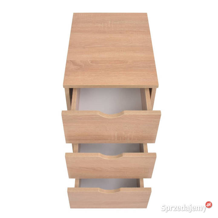Szafka z szufladami 33 x 45 x 60 dąb WM245725 Pozostałe Warszawa