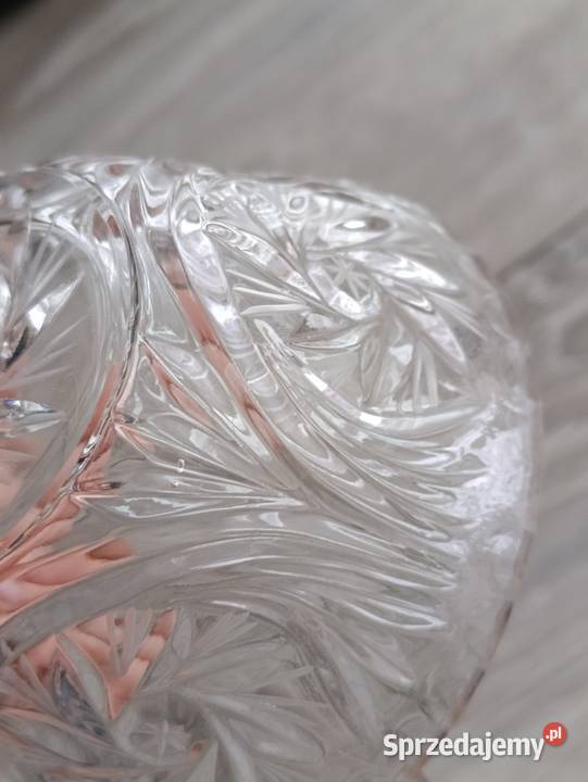 SZKLANA MISKA KRYSZTAŁ CIĘTY 4 Poznań