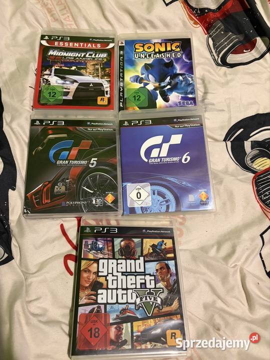 Playstation3 z grami Grabice