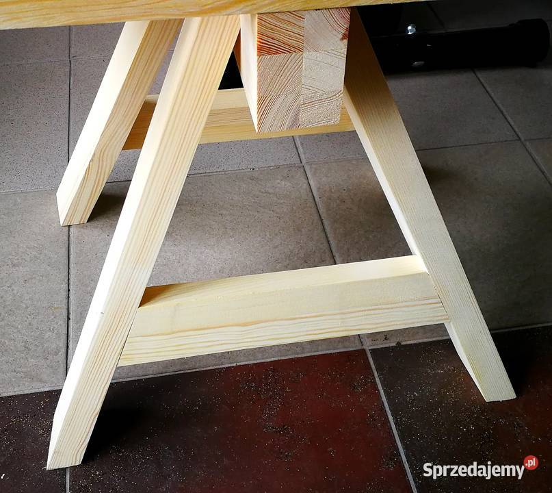 Ławka drewniana kwietnik półka podest drewniany Radków sprzedam