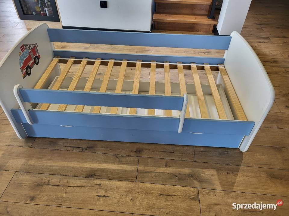 Łóżko Chłopięce Strażak 160x80 80cm Łóżka wielkopolskie Wtórek