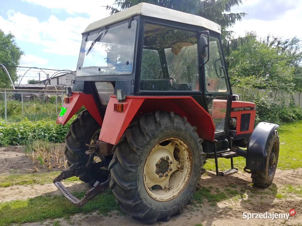 Zetor 7245 Zarejestr 5245 Piękny 1989r Ursus Śmigiel