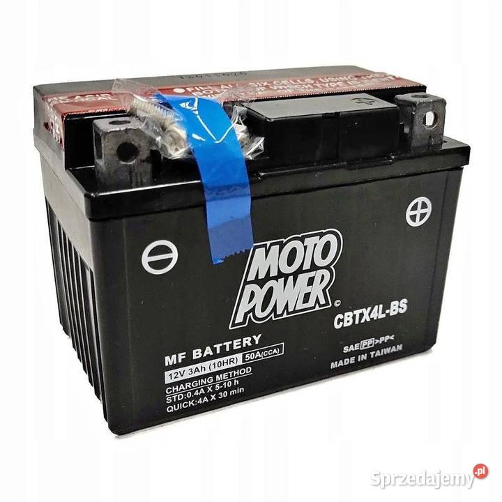 Akumulator motocyklowy MotoPower CBTX4LBS wielkopolskie Kalisz