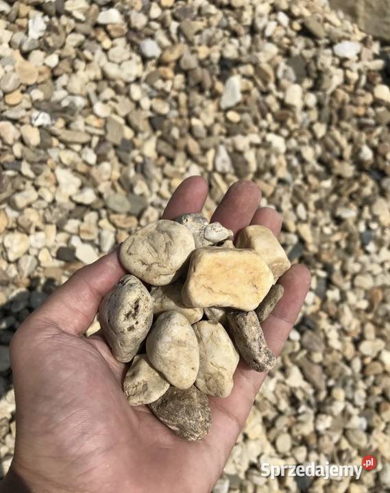 ŻWIR MIODOWY OTOCZAK BURSZTYNOWY Żółty Kamień Architektura ogrodowa