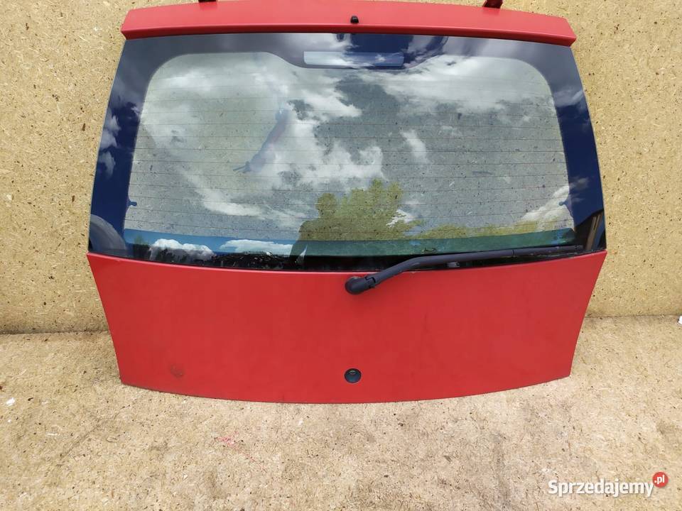 TYLNA KLAPA TYŁ FIAT PUNTO II CZERWONA śląskie