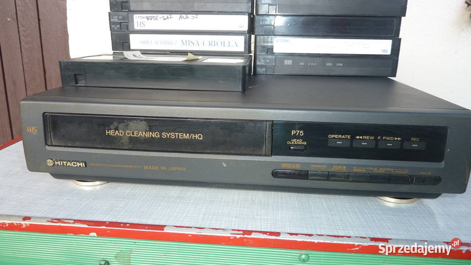 Magnetowid HITACHI P759 kaset VHS VideoBrak