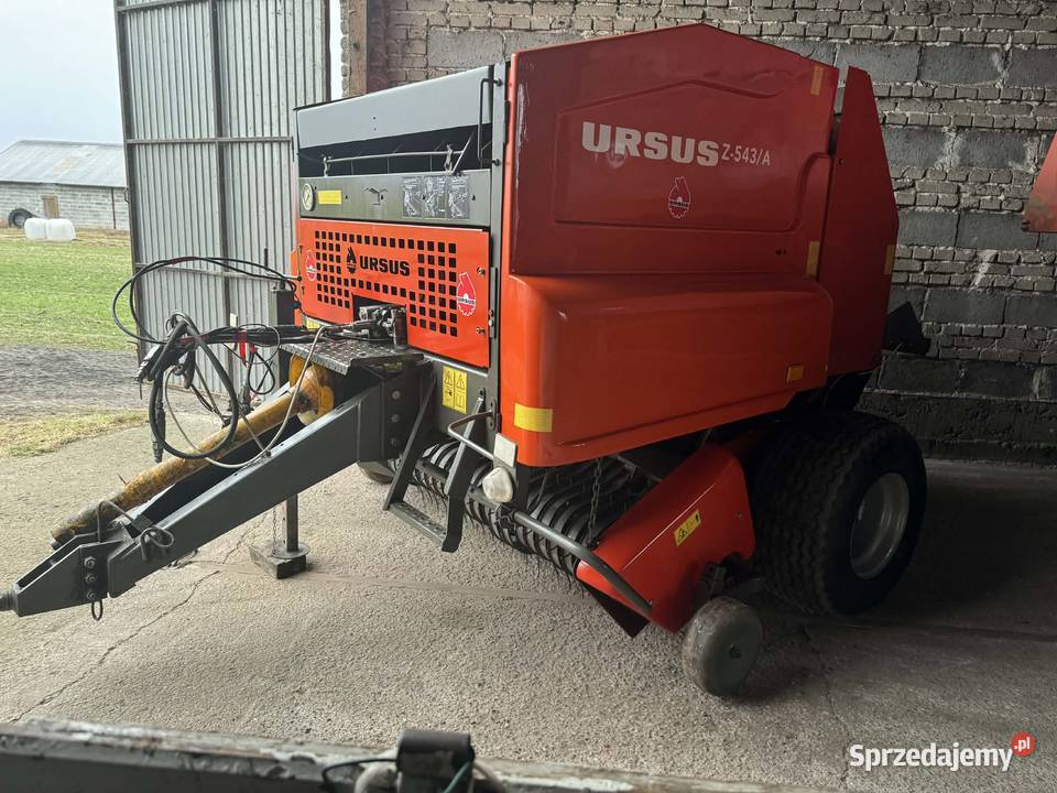 Prasa belująca Ursus Z543A 2016 siatkasznurek łódzkie Zduny