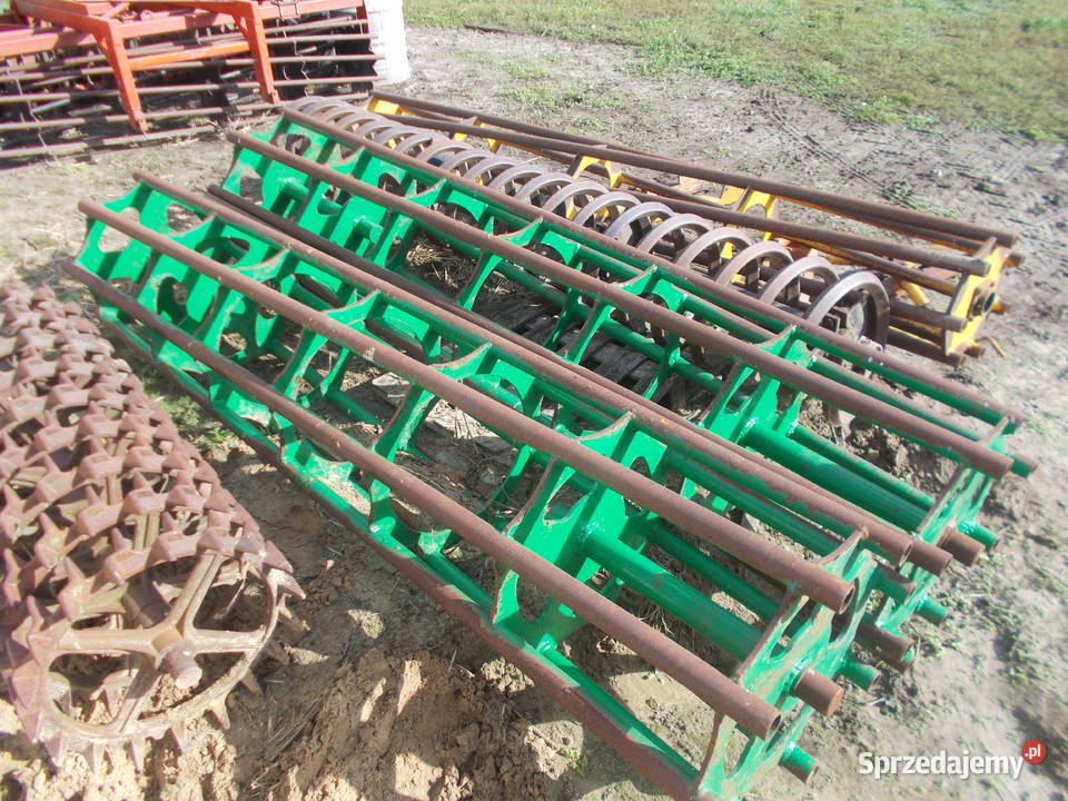 wał wały rurowy 5 m fi 660 mm grano system shark Pigża