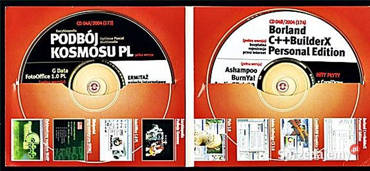 ZESTAW Gier i Programów PC na płytach CDx8 6 Chorzów