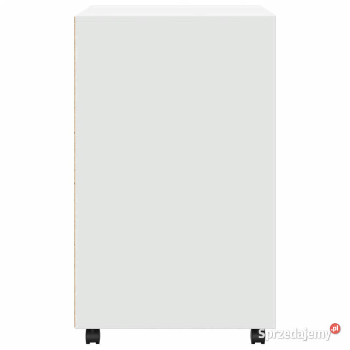 Szafka na kółkach biała 60x48x81 materiał Warszawa