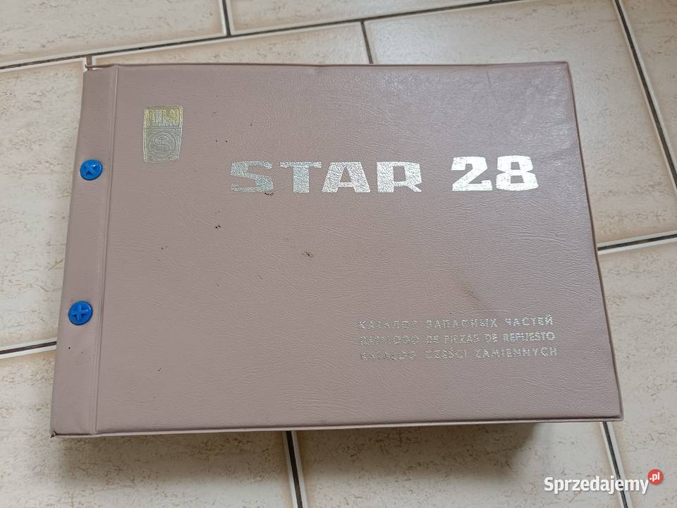 Star 28 katalog części zamiennych 1974r Książki i Podręczniki Pruszków