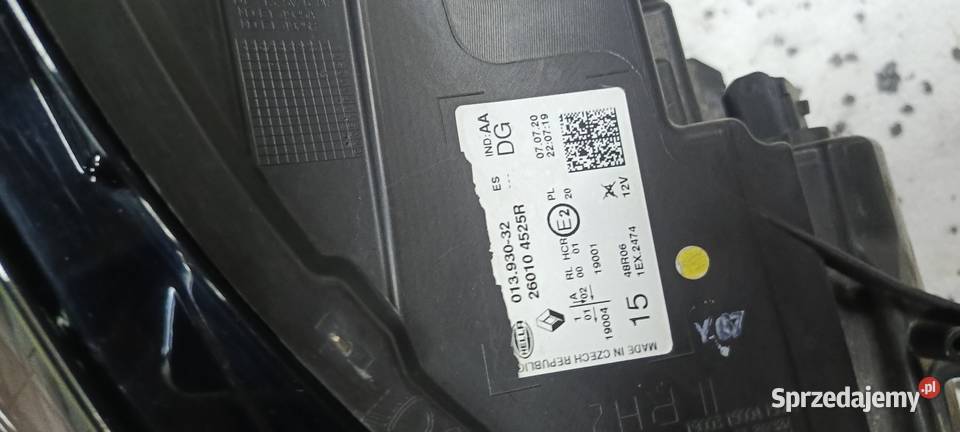 lampa renault captur II Brześć Kujawski