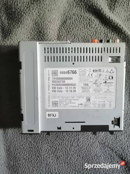 Radio moduł sterownik Opel Astra 84846766 Legnica