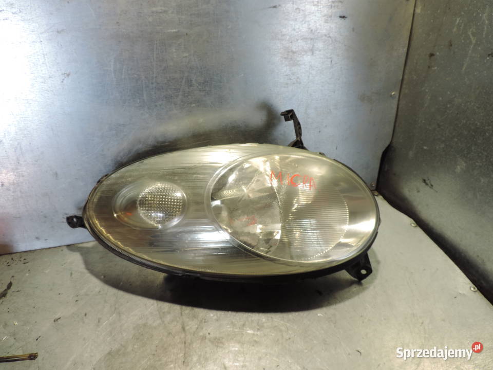 LAMPA PRAWY PRZÓD NISSAN MICRA K12 Rok produkcji 2004 Nowy Sącz