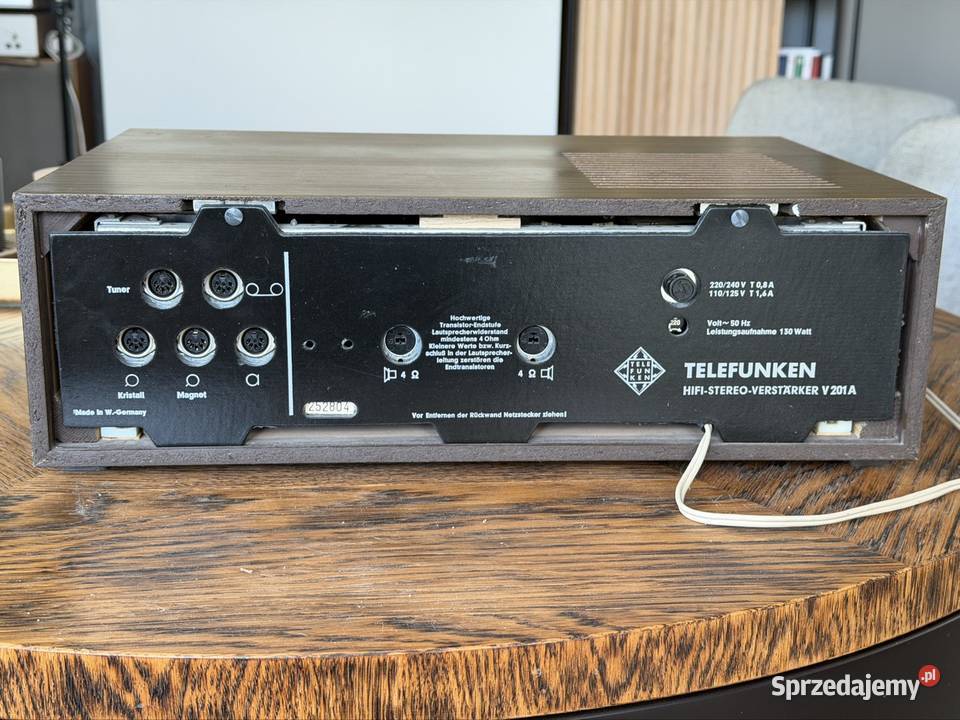 Wzmacniacz Telefunken V201a Gdańsk