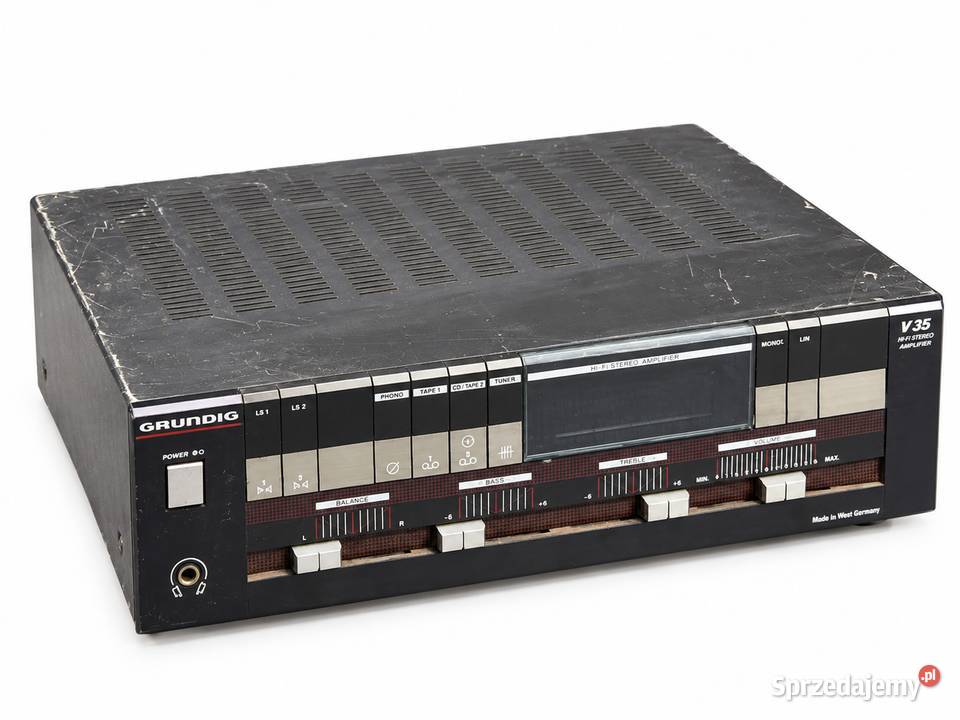 Wzmacniacz Grundig V35 V35a Vintage 198589 Poddębice