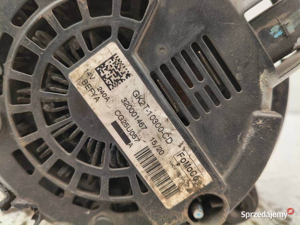 ALTERNATOR Ford Edge II MK2 20 EcoBlue Układ elektryczny silnika