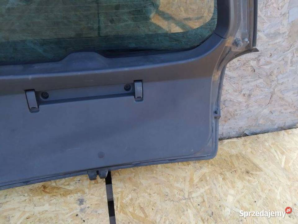 OPEL ASTRA H 2006 Z TYŁU TYLNA KLAPA BAGAŻNIKA śląskie Rudziniec