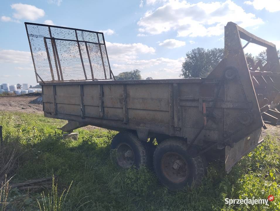 Rozrzutnik tandem 6t Słupca sprzedam