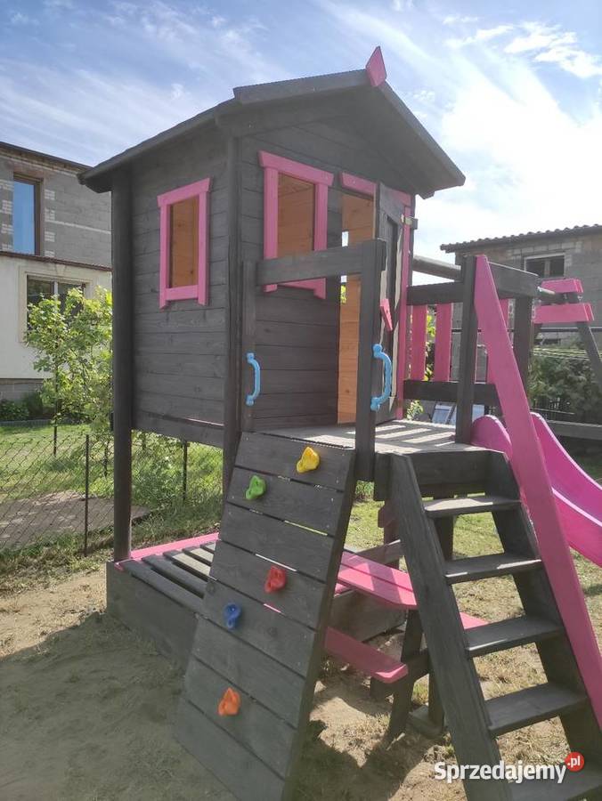 Plac zabaw huśtawka ślizg piaskownica Warszawa