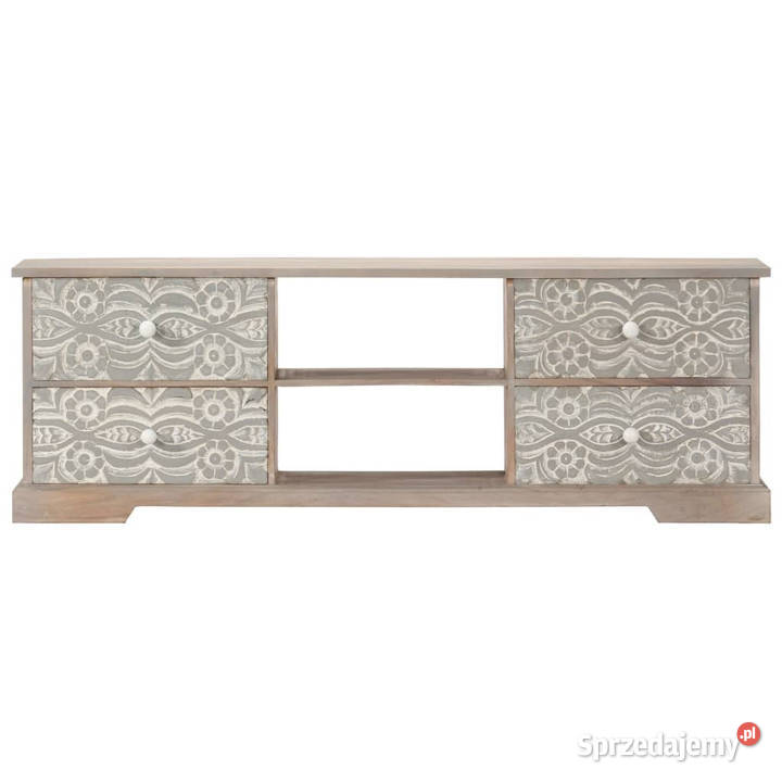 Szafka pod TV 120x30x40 lite drewno akacjowe mazowieckie Warszawa