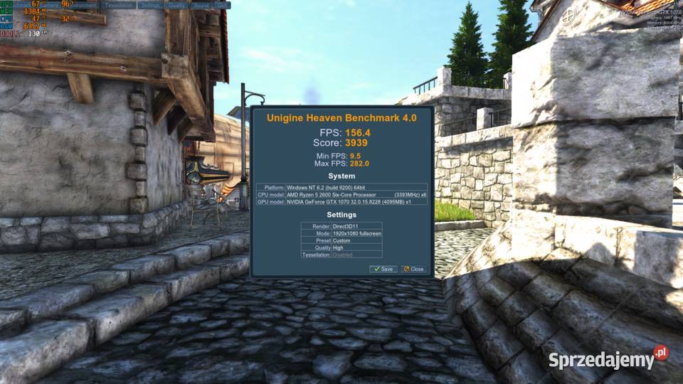 Komputer Gamingowy Ryzen 5 GTX 1070 8GB 16GB RAM Klasy AMD APU Ostrów Wielkopolski