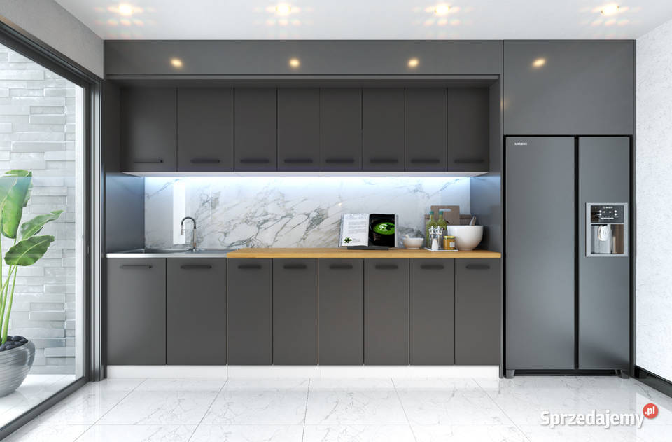 Kuchnia Z Blatem Duża Vero 26m Nowoczesna Biała Elbląg