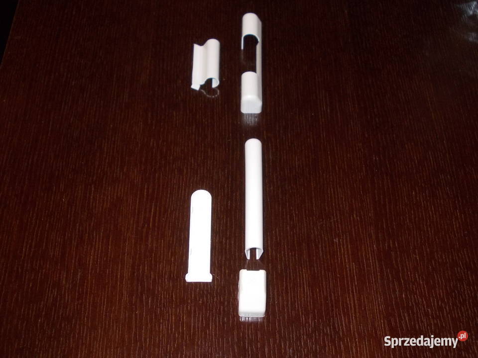 Osłonki na okucia do okien PCV białe sprzedam