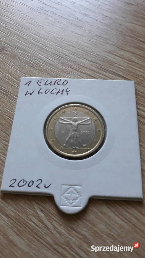 1 Euro Włochy2002 r Konin