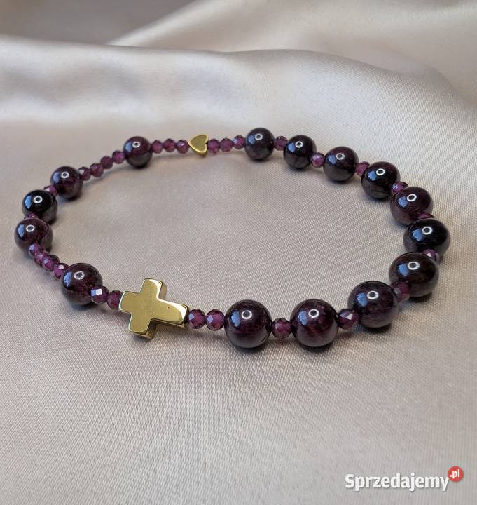 Bransoletka różaniec z kamieni naturalnych Bransoletki Lipno