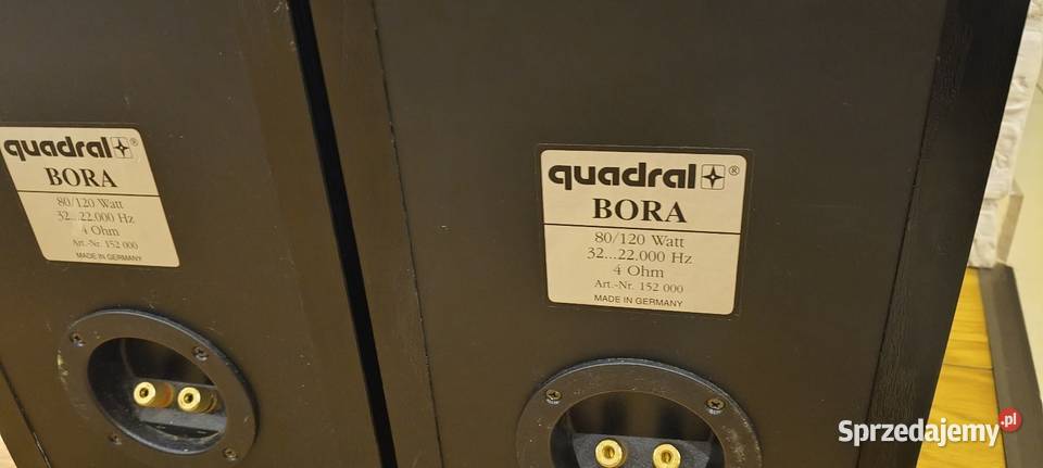 Kolumny głośnikowe Quadral Bora 3drożne
