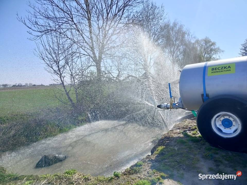 Beczka Asenizacyjna beczkowoz 5000 litra Ocynk kujawsko-pomorskie Radziejów