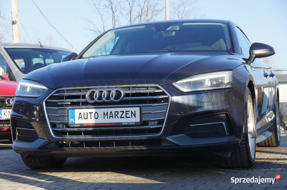 Audi A5 20 TDI CR 190 4x4 STronic Full LED 1968cm3 Nowy Sącz