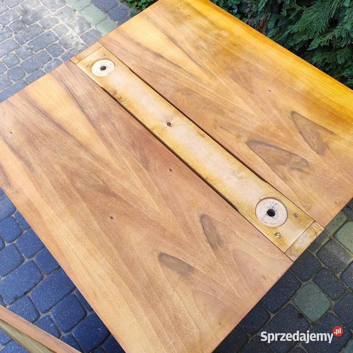 Stary kwadratowy stół w stylu Art Dco Warszawa sprzedam