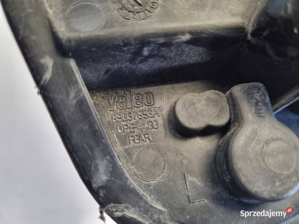 Opel Corsa D 3D WKŁAD TYLNEJ LAMPY lewy tył sprzedam
