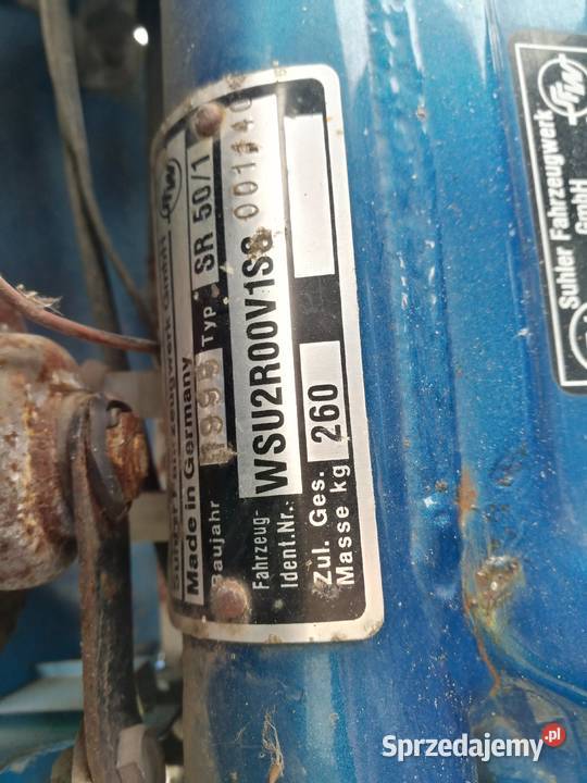Simson Sr50 GAMMA 1995 Rok produkcji 1995 mazowieckie Mława sprzedam