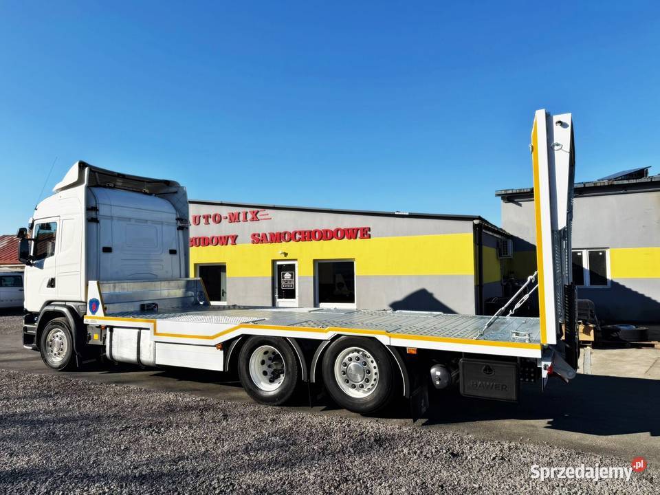Scania auto laweta pomoc drogowa Strachosław
