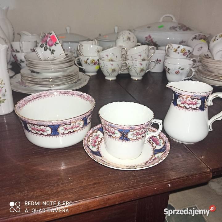 Filiżanka z talerzykiem Stara angielska