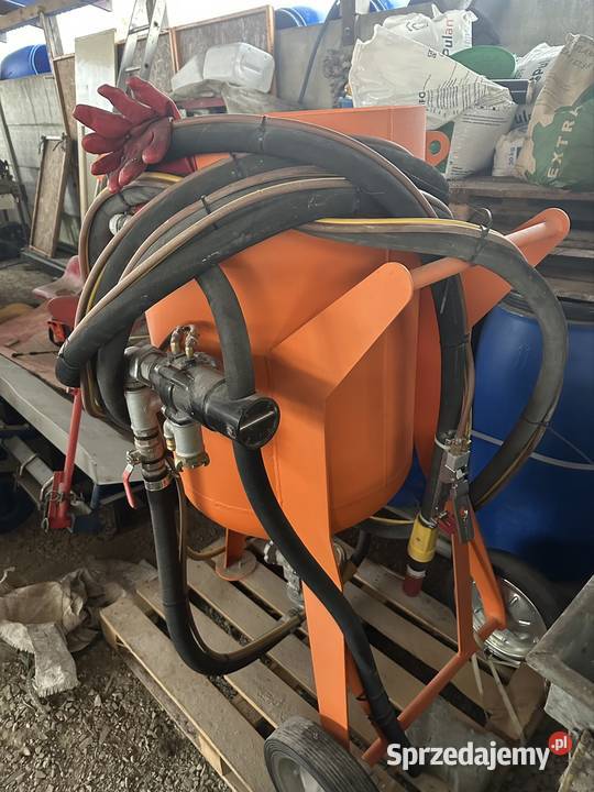 Zestaw do piaskowania kompresor śrubowy sprzedam